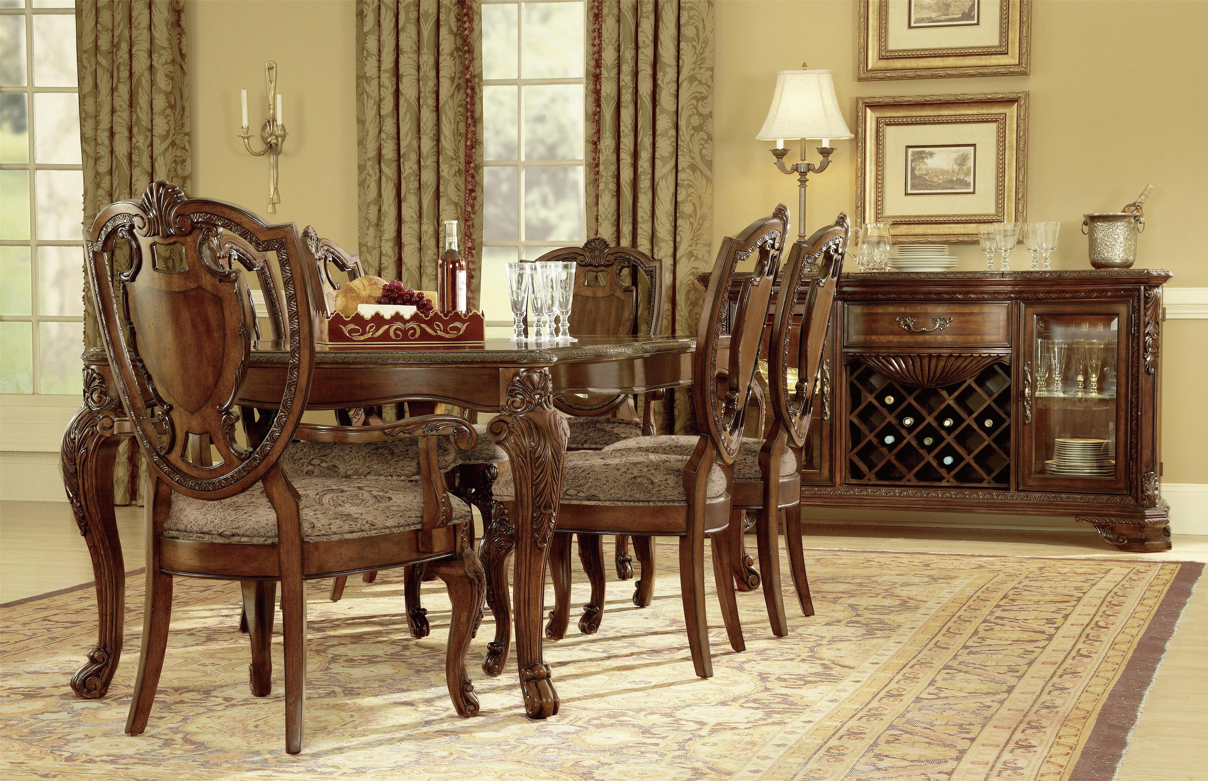 Old world online dining table